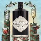 HENDRICK'S GIN, 70cl. HENDRICK'S GIN, 70cl.
