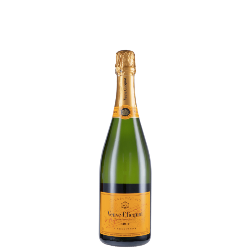 VEUVE CLICQUOT CHAMPAGNE BRUT YELLOW LABEL 75cl.