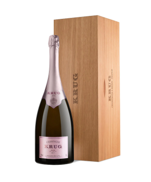 KRUG CHAMPAGNE ROSÉ 20ÈME ÉDITION, WOODEN JEROBOAM 3lt.