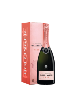 BOLLINGER Champagne BRUT ROSÉ con astuccio 75cl.