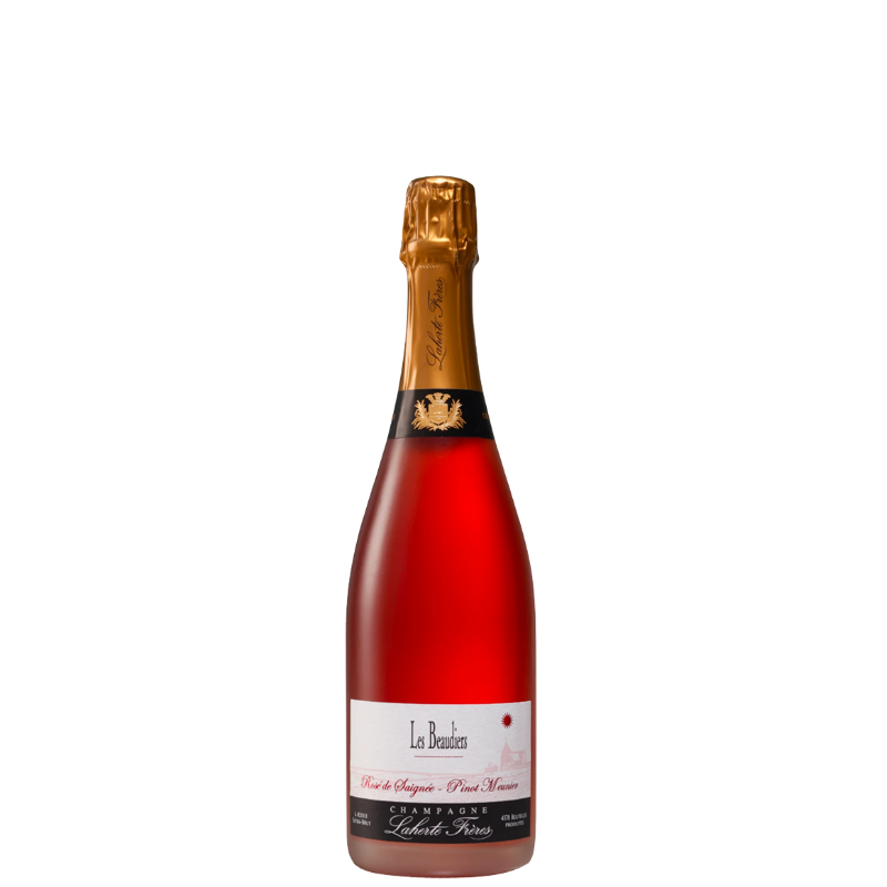 LAHERTE FRERES CHAMPAGNE ROSÉ DE SAIGNEE LES BEAUDIERS 75cl.