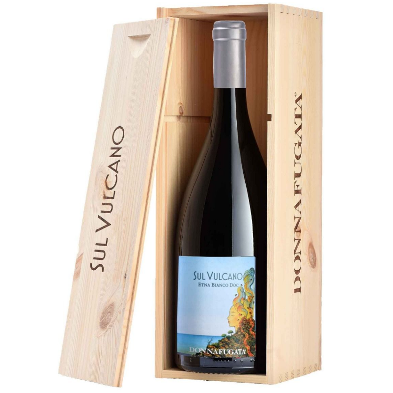 DONNAFUGATA Sul Vulcano Etna Bianco DOC 2018 MAGNUM wooden box 1,5lt. DONNAFUGATA Sul Vulcano Etna Bianco DOC 2018 MAGNUM wooden box 1,5lt.