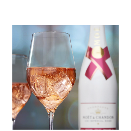 MOËT & CHANDON CHAMPAGNE ICE IMPÉRIAL ROSÉ 75cl.