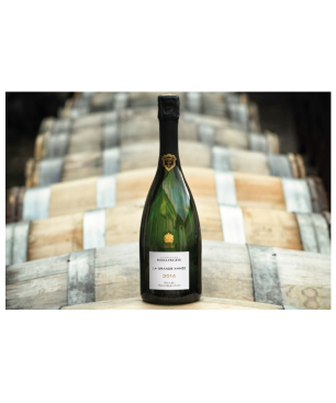 BOLLINGER Champagne LA GRANDE ANNÉE 2014 with case 75cl.
