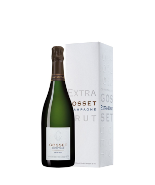 GOSSET Champagne EXTRA BRUT with case 75cl.