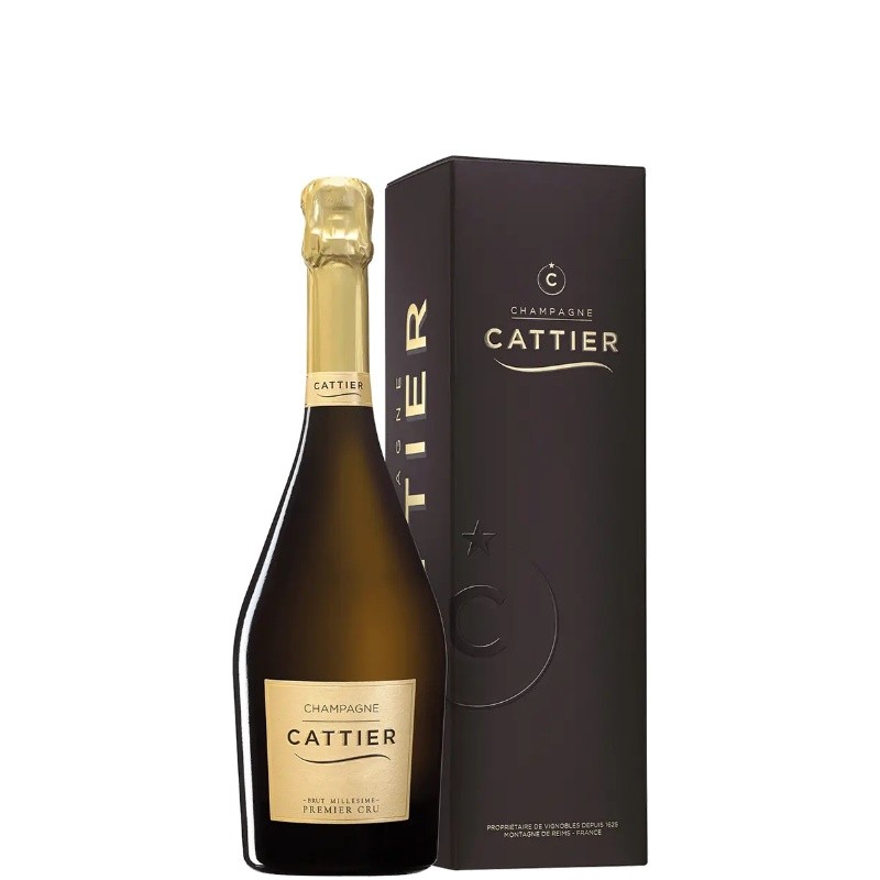 CATTIER Champagne BRUT MILLÉSIME 2012 PREMIER CRU con astuccio 75cl.