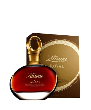 ZACAPA Rum ROYAL, WITH CASE 70cl.