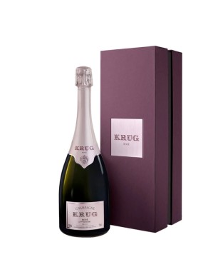 KRUG CHAMPAGNE BRUT ROSÉ 25ÈME ÉDITION, WITH CASE 75cl.