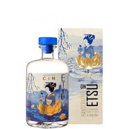 ETSU Handcrafted Japanese Gin con astuccio 70cl.