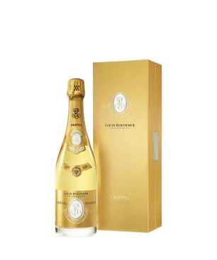 LOUIS ROEDERER CHAMPAGNE CRISTAL BRUT 2015 COFANETTO 75cl.