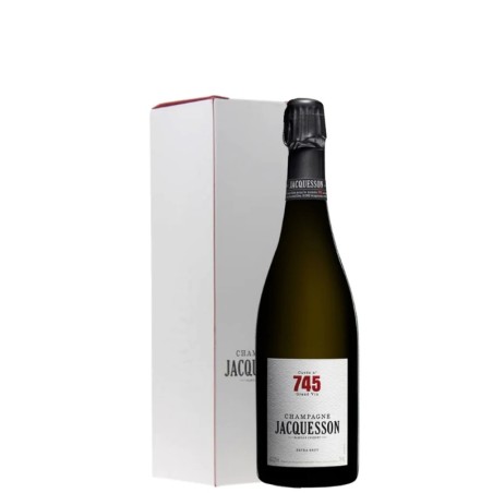 JACQUESSON Champagne EXTRA BRUT CUVÉE N 745 with case 75cl.