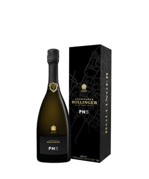 BOLLINGER Champagne Brut PN AYC18 Blanc De Noirs 75cl with case.