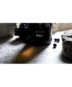 BOLLINGER Champagne Brut PN AYC18 Blanc De Noirs 75cl with case.