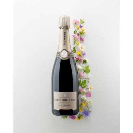 LOUIS ROEDERER CHAMPAGNE BRUT COLLECTION 244 75cl with case.