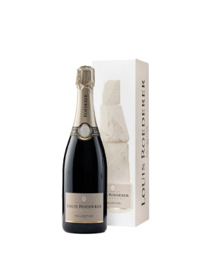 LOUIS ROEDERER CHAMPAGNE BRUT COLLECTION 244 75cl with case.