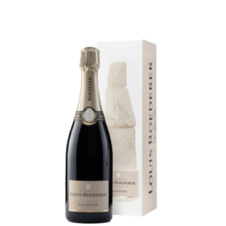 LOUIS ROEDERER CHAMPAGNE BRUT COLLECTION 244 75cl with case.
