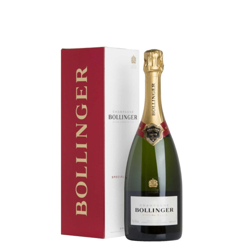 BOLLINGER Champagne BRUT SPECIAL CUVÉE con astuccio 75cl. BOLLINGER Champagne BRUT SPECIAL CUVÉE con astuccio 75cl.