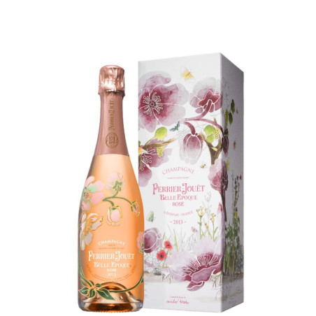 PERRIER JOUET CHAMPAGNE BELLE ÉPOQUE ROSÉ 2013 LIMITED EDITION BY MICHER'TRAXLER, ASTUCCIATO 75cl.
