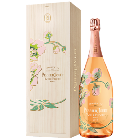PERRIER JOUET CHAMPAGNE BELLE ÉPOQUE ROSÉ 2010 MAGNUM CASSA LEGNO 1,5 lt.