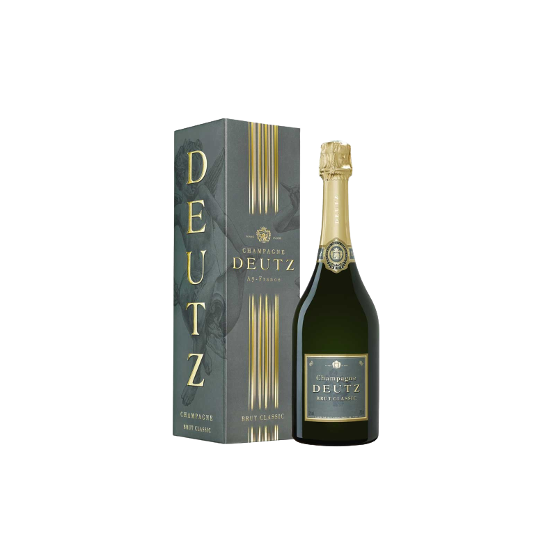 DEUTZ Champagne BRUT CLASSIC con astuccio 75cl. DEUTZ Champagne BRUT CLASSIC con astuccio 75cl.