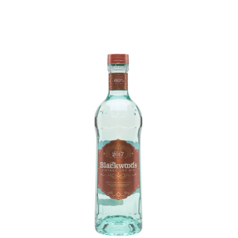 BLACKWOODS VINTAGE DRY GIN 60° 2017 70 cl.