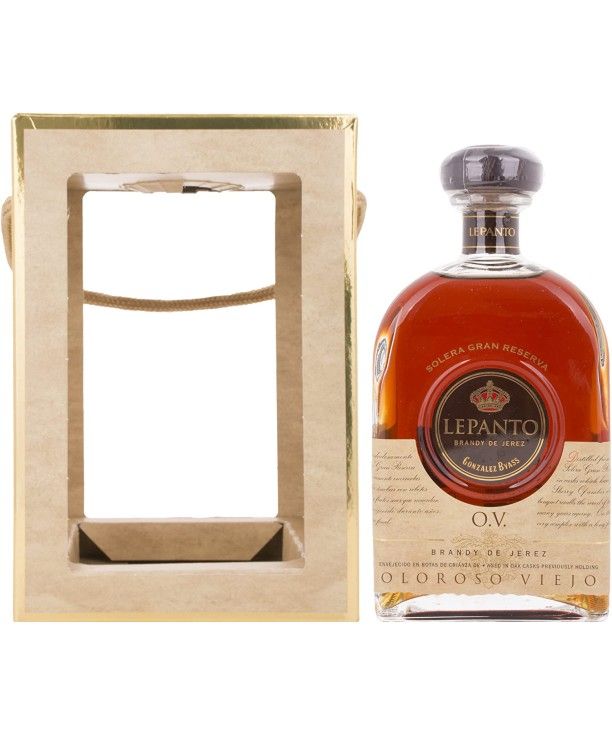 LEPANTO BRANDY SOLERA GRAN RESERVA OLOROSO VIEJO, ASTUCCIATO 70cl.
