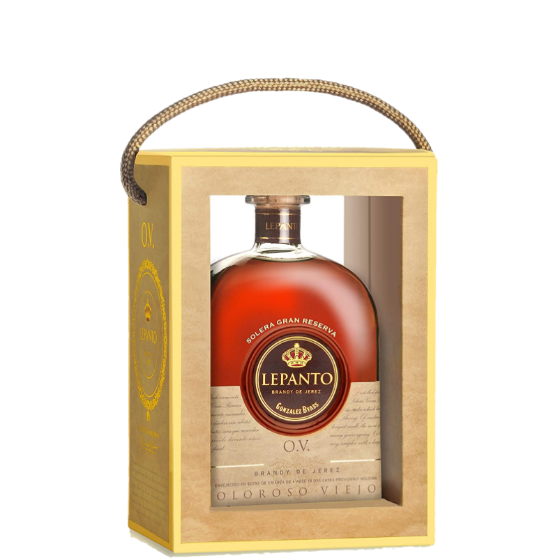 LEPANTO BRANDY SOLERA GRAN RESERVA OLOROSO VIEJO, ASTUCCIATO 70cl.