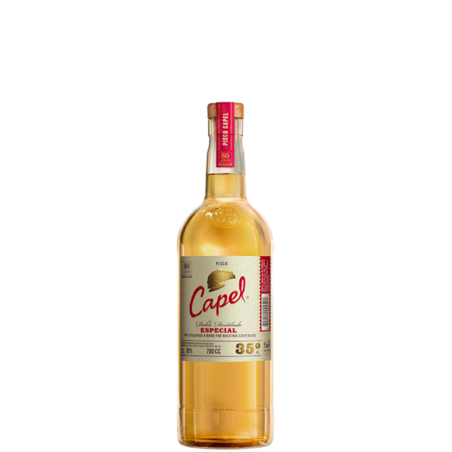 CAPEL PISCO ESPECIAL DOBLE DESTILADO 35° 70cl.