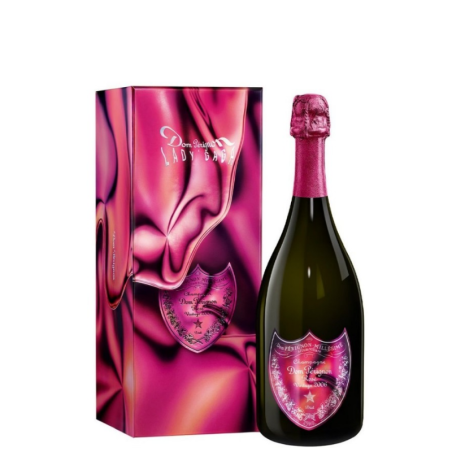 DOM PERIGNON Champagne LADY GAGA ROSÉ 2006 with case 75cl.