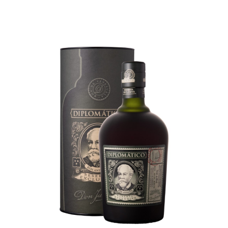 DIPLOMATICO Rum RESERVA EXCLUSIVA with case 70cl.
