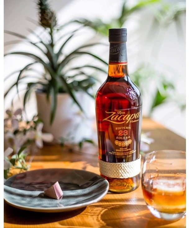 ZACAPA Rum NO. 23, WITH CASE 70cl.